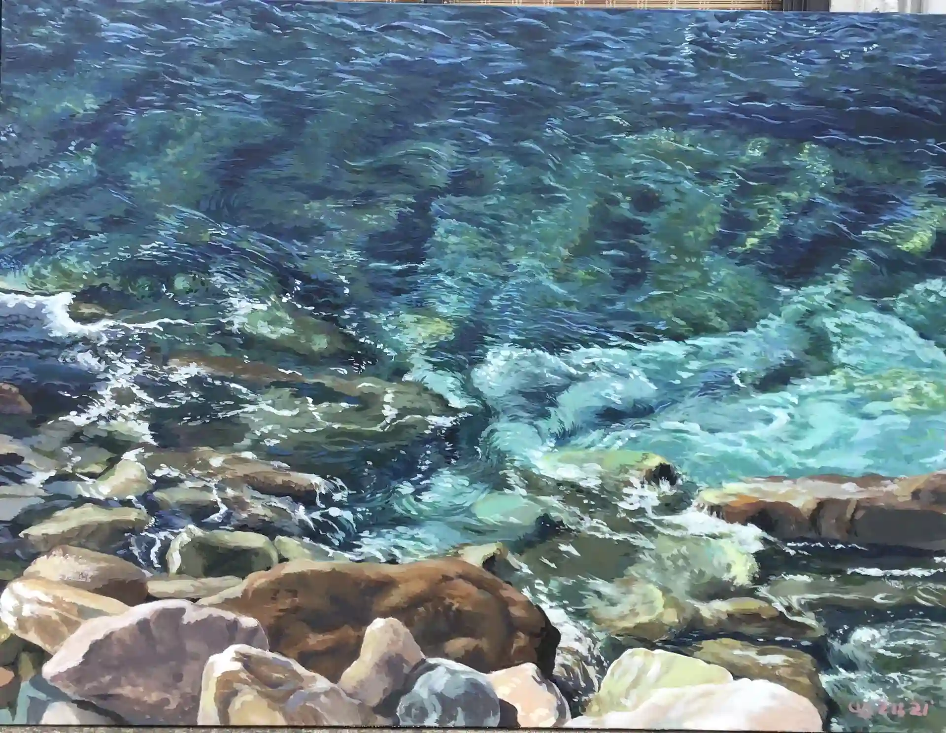 Connie Straub landscape painting