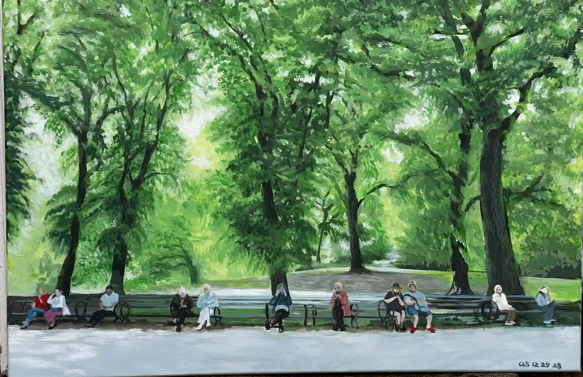 Connie Straub landscape painting