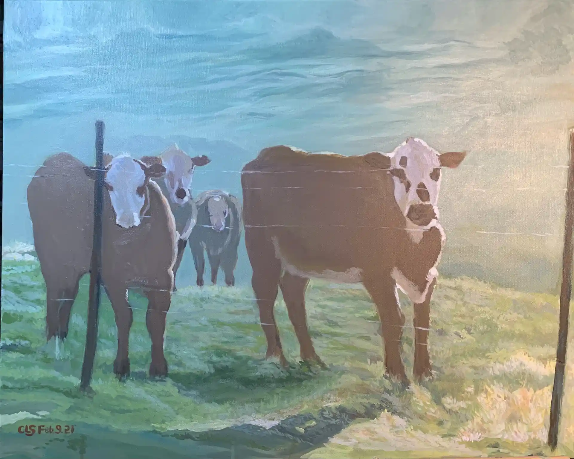 Connie Straub landscape painting