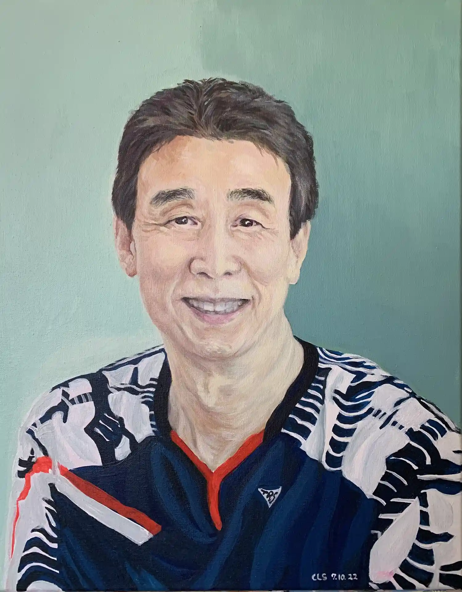 Connie Straub portrait painting