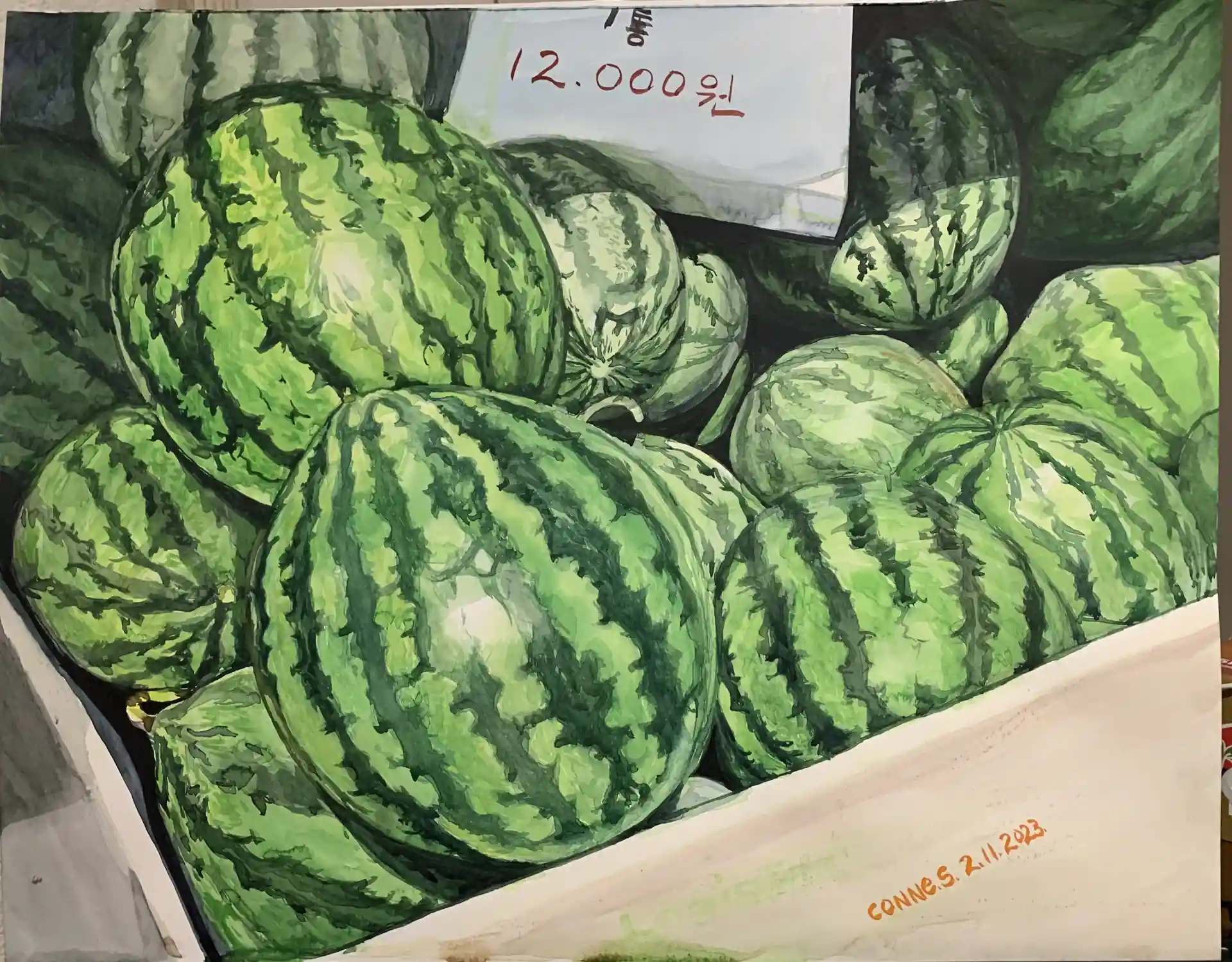 Connie Straub still life painting